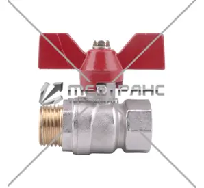 Кран шаровой бабочка 1/2 в Минске